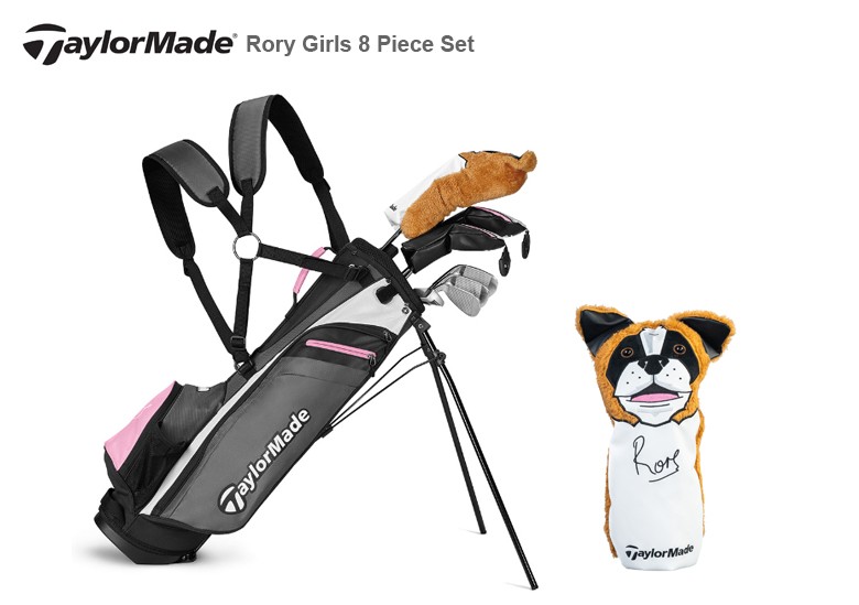 TaylorMade 即納可！TaylorMade Rory Girls 8+ Pink Kids Set
