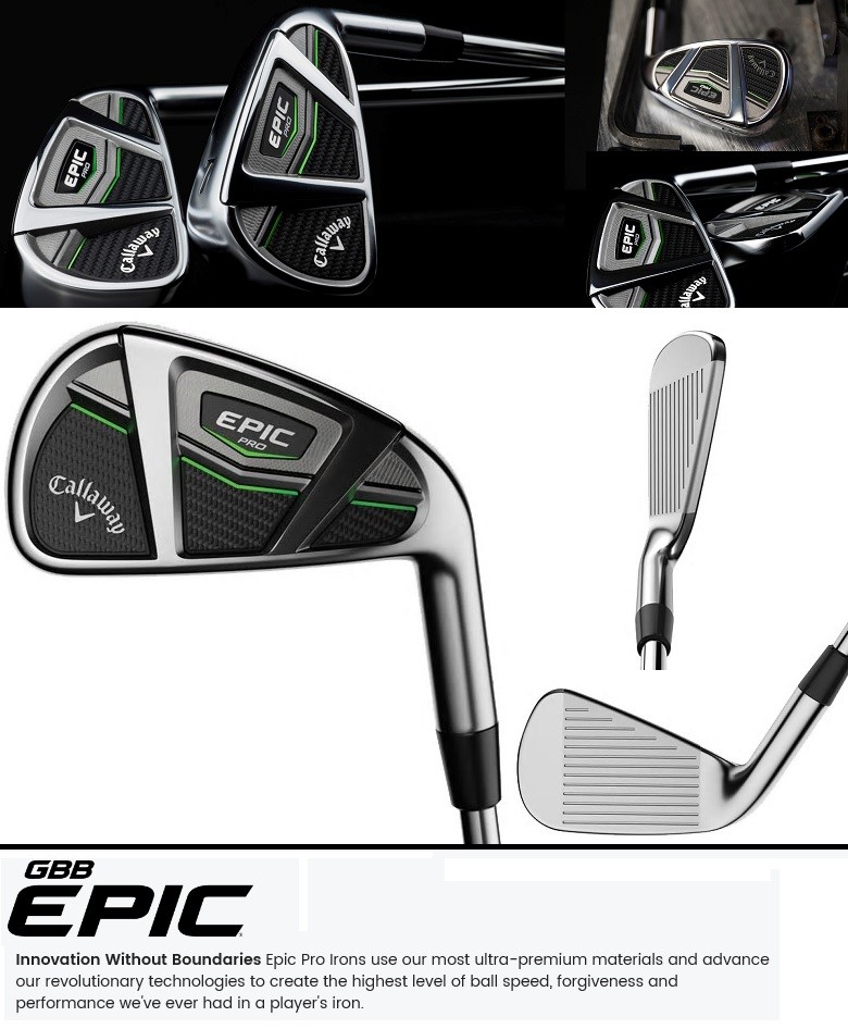 高評価在庫あり 単品アイアン Callaway Epic Pro Iron キャロウェイエピックプロ単品アイアン 3 4 Aw Ns Modus3 Tour 105 Steel 激安の