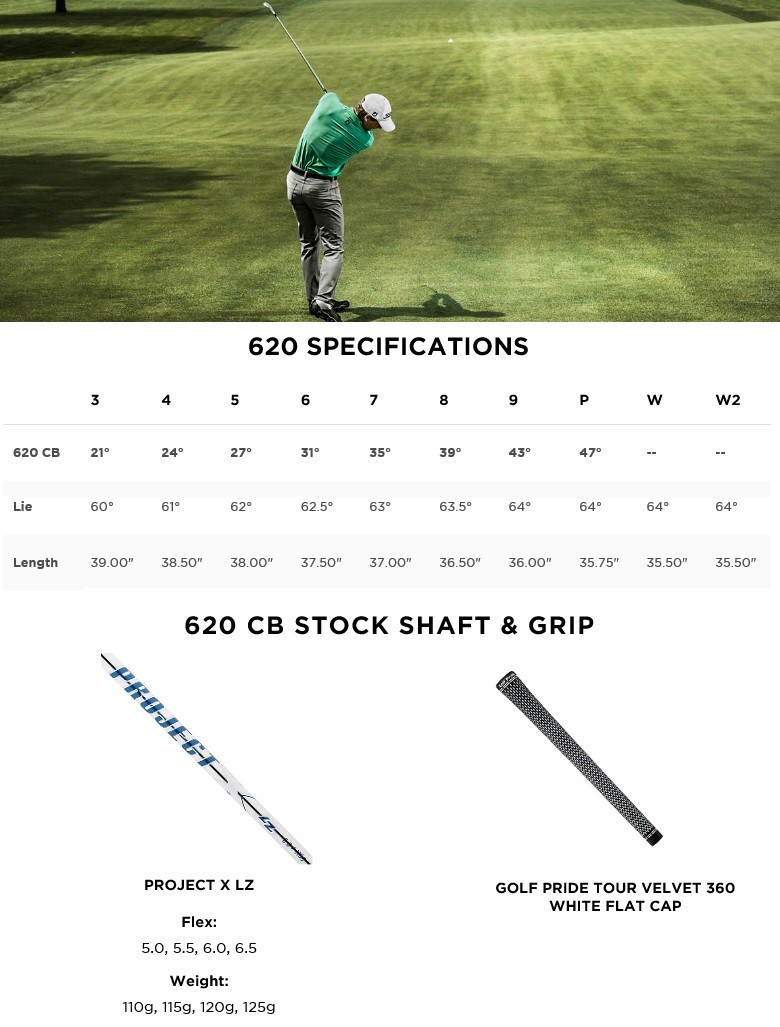 620CB #7 単品 Titleist 在庫あり！(単品アイアン)Titleist 620 CB Iron