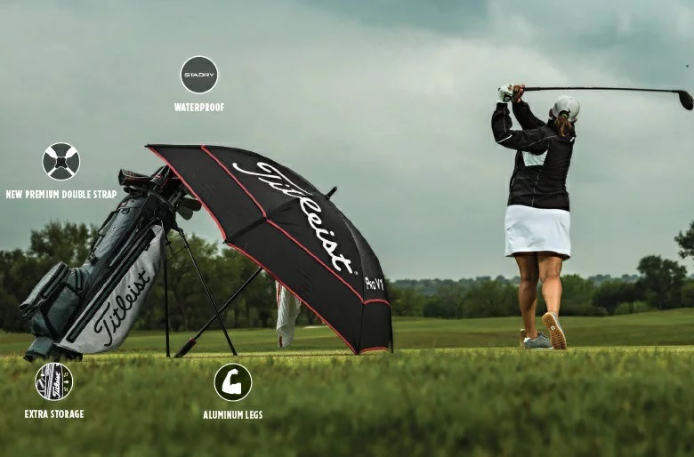 在庫あり！Titleist Players 4 Plus Stadry Stand Bag タイトリスト