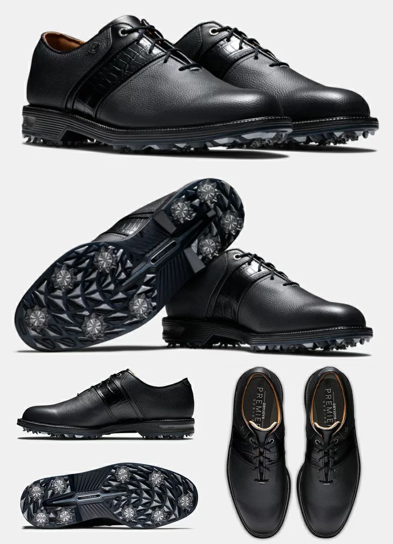 FootJoy Premiere Series - Packard Shoes (Black) フットジョイ