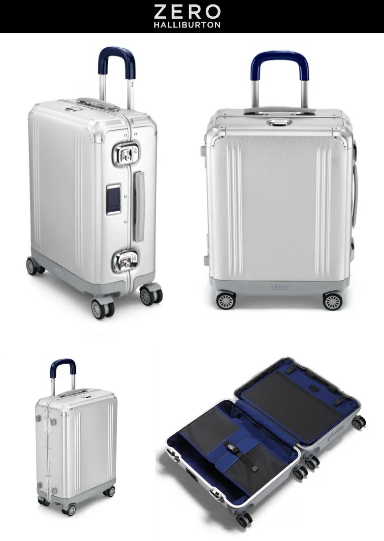 Zero Halliburton Pursuit Aluminum Continental Carry-On Case ゼロ