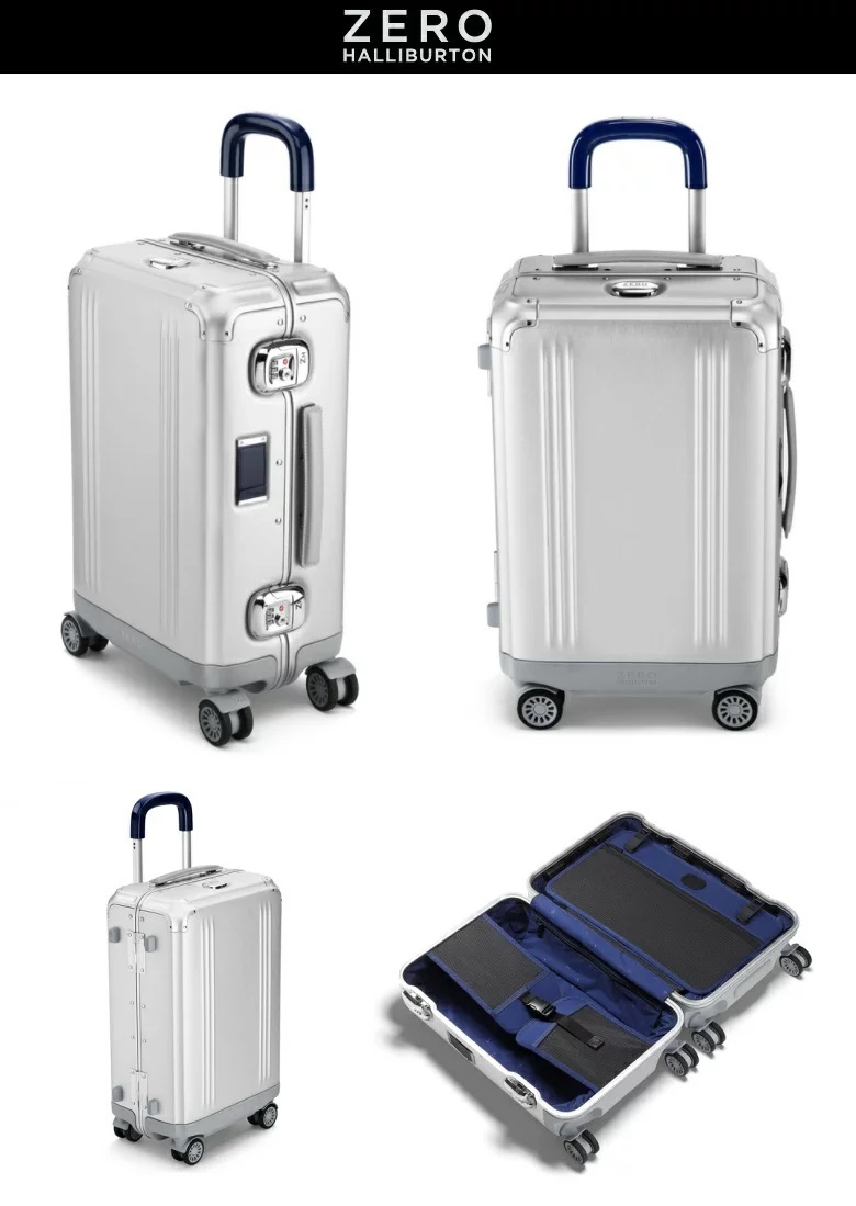 在庫あり！Zero Halliburton Pursuit Aluminum International Carry-On