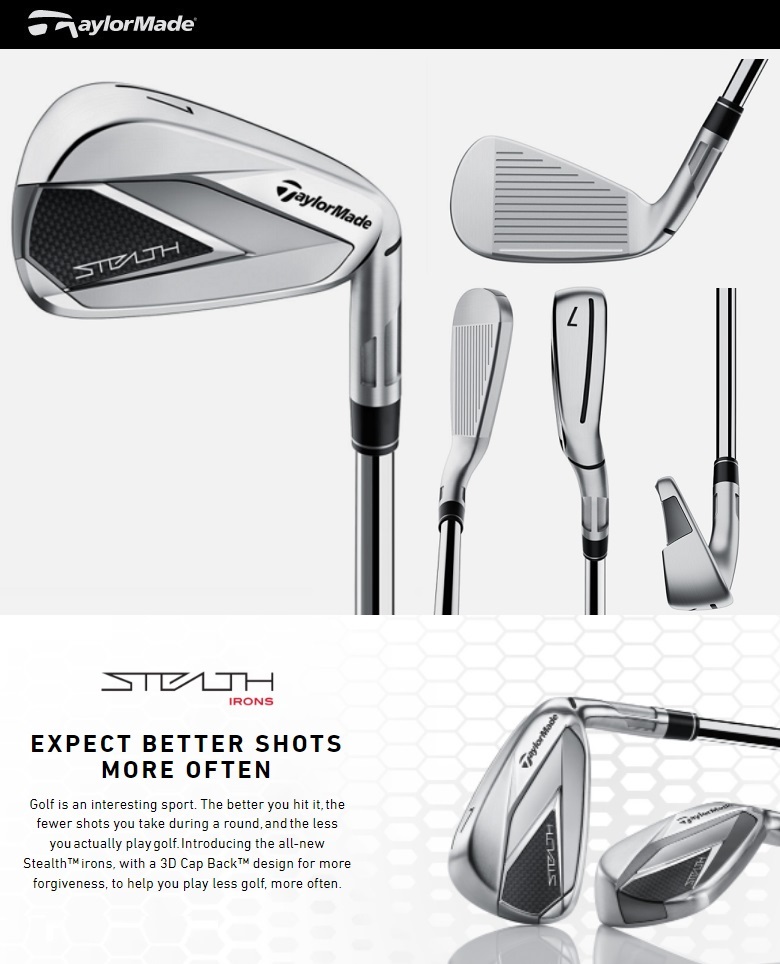 単品アイアン）TaylorMade Stealth Iron テーラーメイド ステルス 単品 