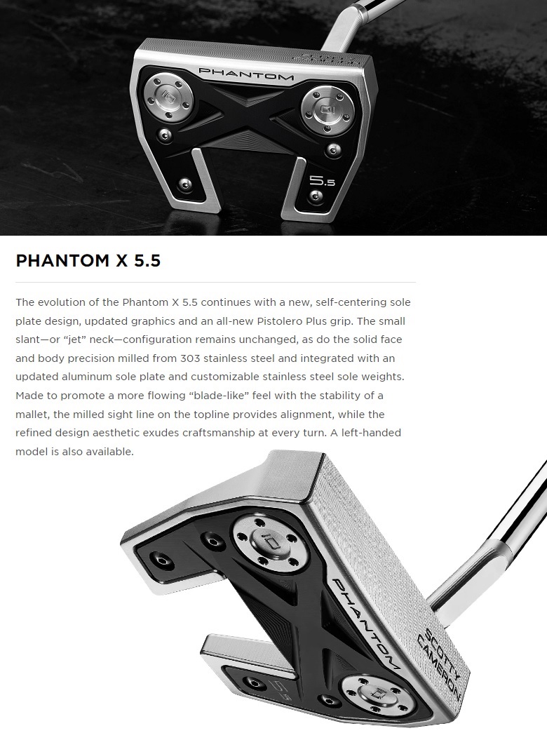 Scotty・Cameron 2022 Phantom X 5.5 Putter スコッティ