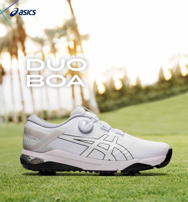 Asics Gel-Course Duo Boa Golf Shoes アシックス ゲルコース ドュオ