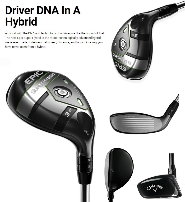 Callaway (訳あり商品！)Callaway Epic Super Hybrid 2H(16