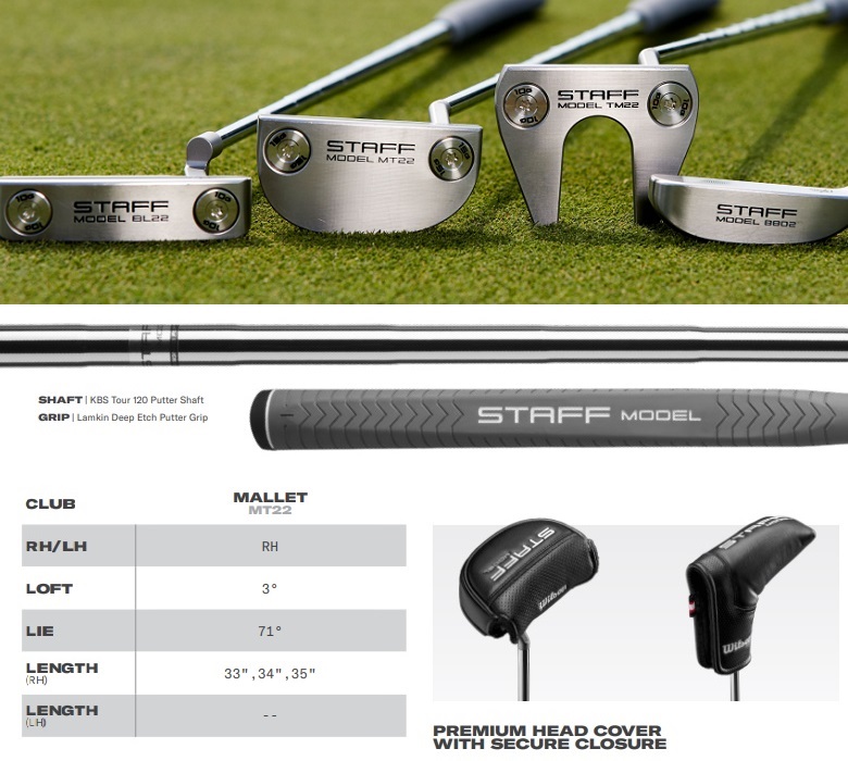 Wilson Staff Model MT22 Putter ウィルソン スタッフ モデル MT22