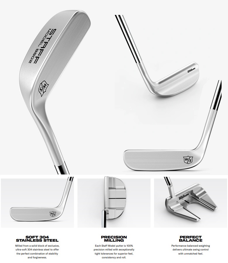 Wilson Staff Model 8802 Putter ウィルソン スタッフ モデル 8802 パター : 10009384 :  プロラインGolf - 通販 - Yahoo!ショッピング