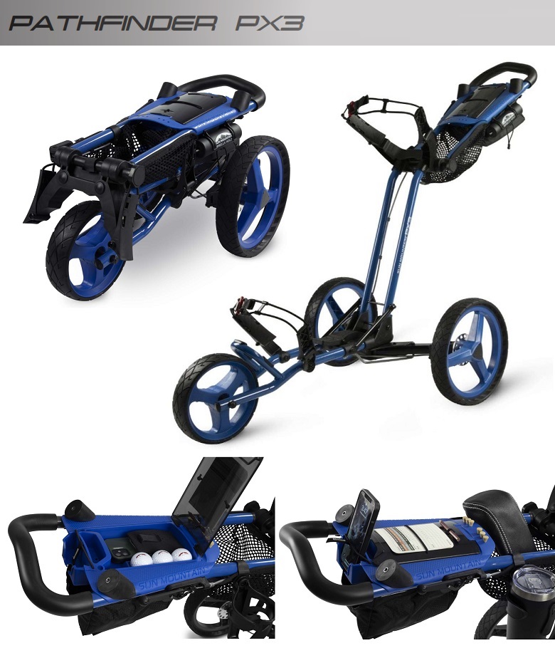 Sun Mountain PX3 Push Cart サン マウンテン PX3 プッシュ ゴルフ