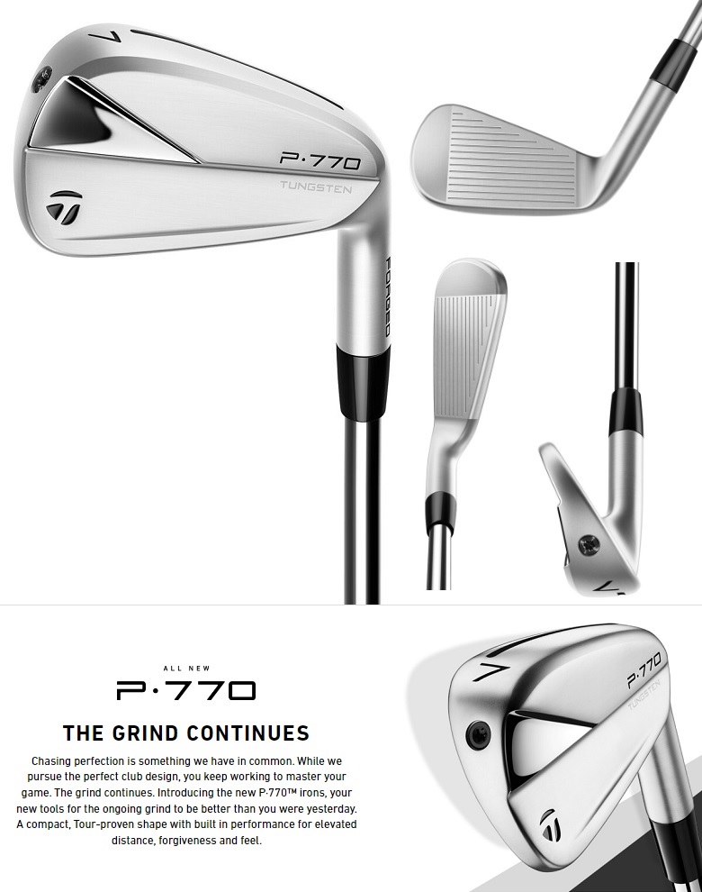 単品アイアン）TaylorMade 2023 P770 Iron テーラーメイド P770 単品