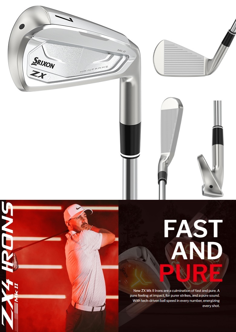 SRIXON スリクソン ZX4 MkⅡ 4番アイアン 4鉄 4I 色入り スリクソン ZX4 Mk II アイアン | アイアン | 製品情報 | DUNLOP