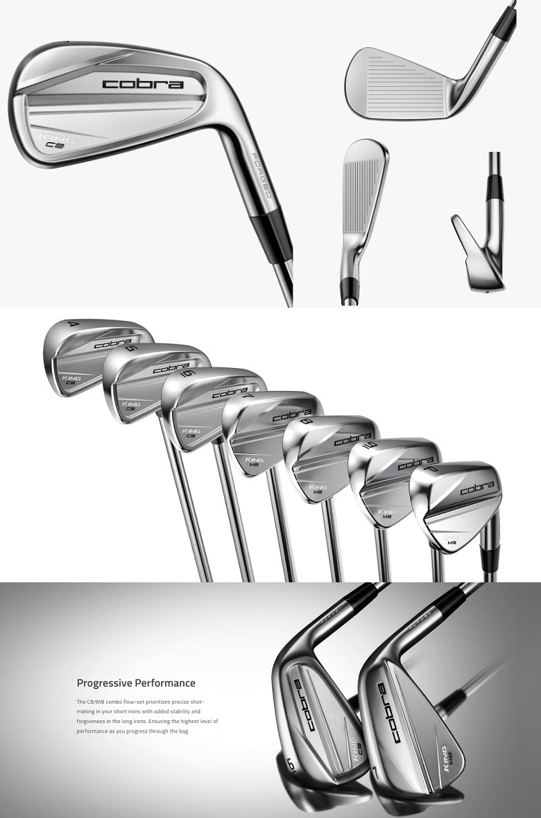 cobra KING CB BLACK FORGED 4番アイアン単品 Cobra KING CB Black Custom Fit Irons - Golf USA