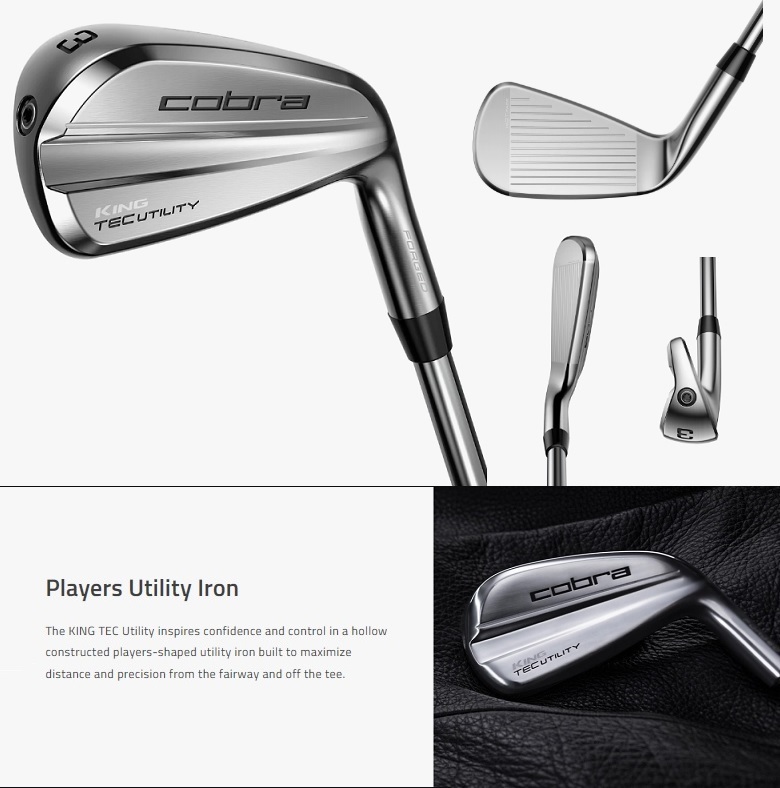 レフティモデル)Cobra Golf King Tec Utility Iron コブラ キング