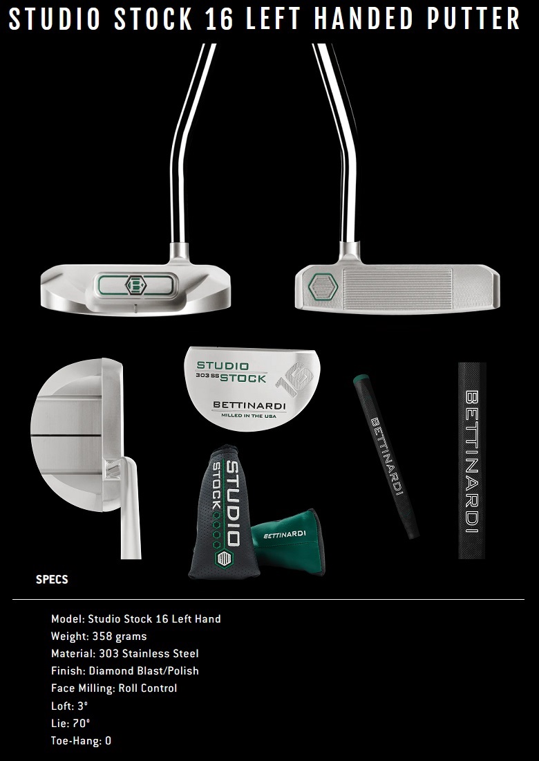 BETTINARDI （レフティモデル）Bettinardi 2023-2024 Studio Stock 16