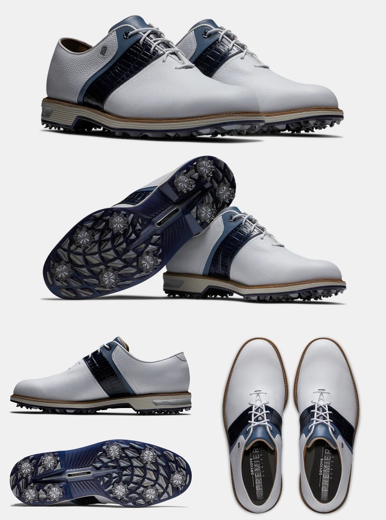 ちっち FootJoy パッカード Packard | Classic Style Men's Spiked Golf Shoe | FootJoy