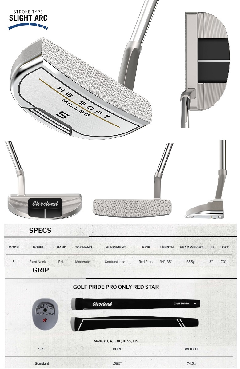 Cleveland Golf（クリーブランドゴルフ） Cleveland Golf HB Soft
