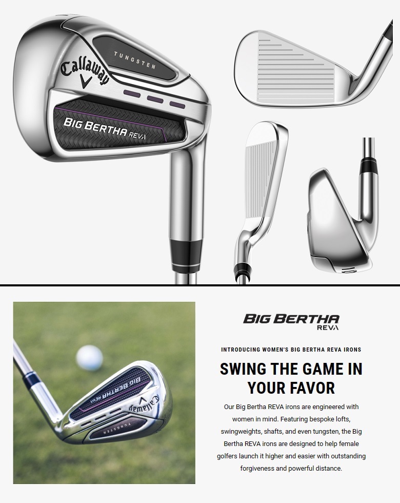 Callaway Women's Big Bertha REVA Iron キャロウェイ レディース