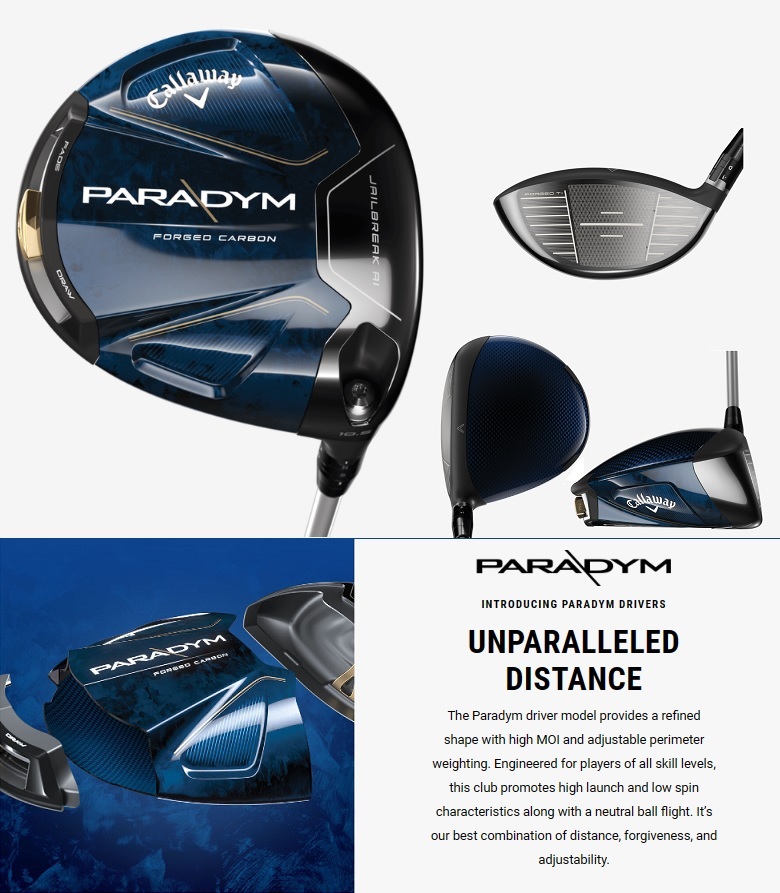 パラダイム　ドライバー パラダイム X／PARADYM X ドライバー | ゴルフギアカタログ