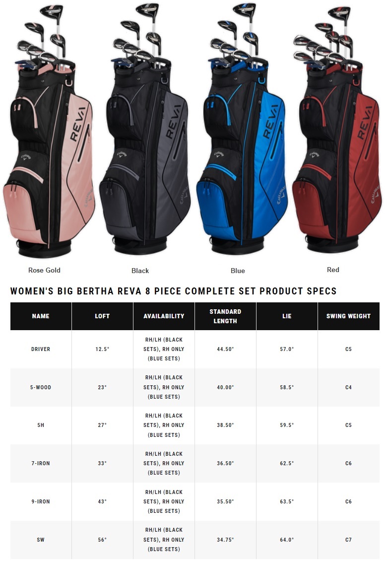 【レフティ/CB新品】キャロウェイ レバ レディース L ゴルフセット 8本 左 レフティ/CB新品】キャロウェイ レバ レディース L ゴルフセット 8本