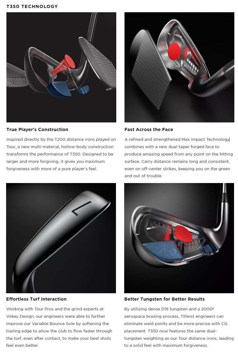 Titleist（タイトリスト） (単品アイアン)Titleist 2023 T350 Iron