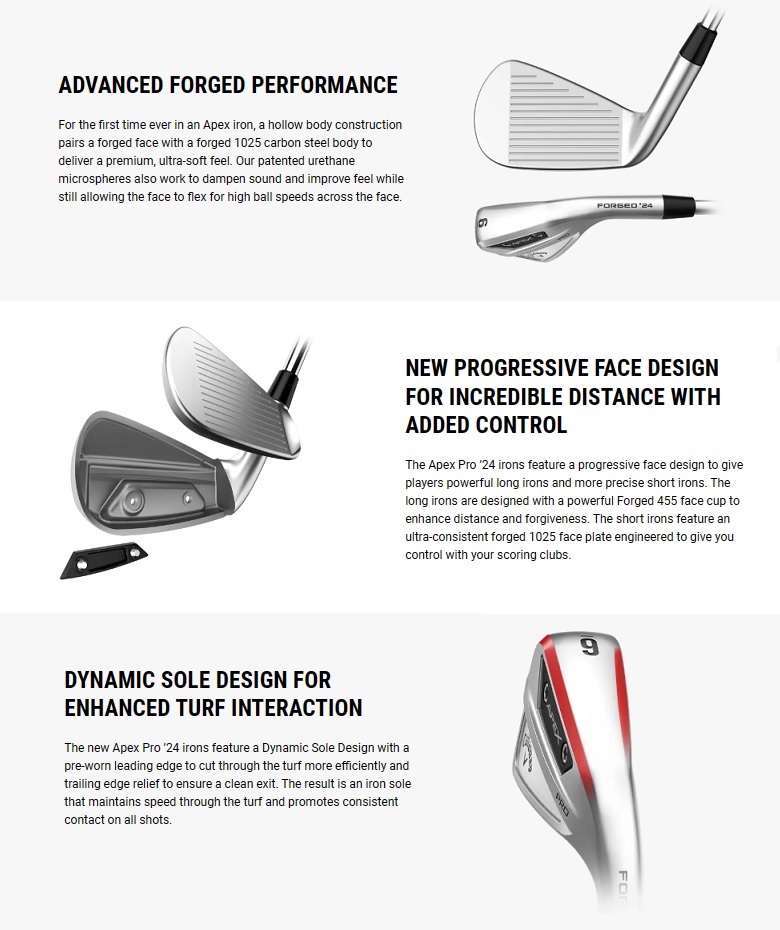 Callaway Apex Pro 4番アイアン　キャロウェイ Callaway（キャロウェイ） (単品アイアン)Callaway Apex Pro Iron