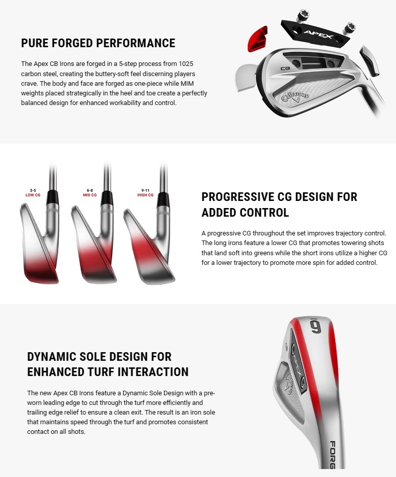 Callaway（キャロウェイ） Callaway Apex CB Iron エイペックス