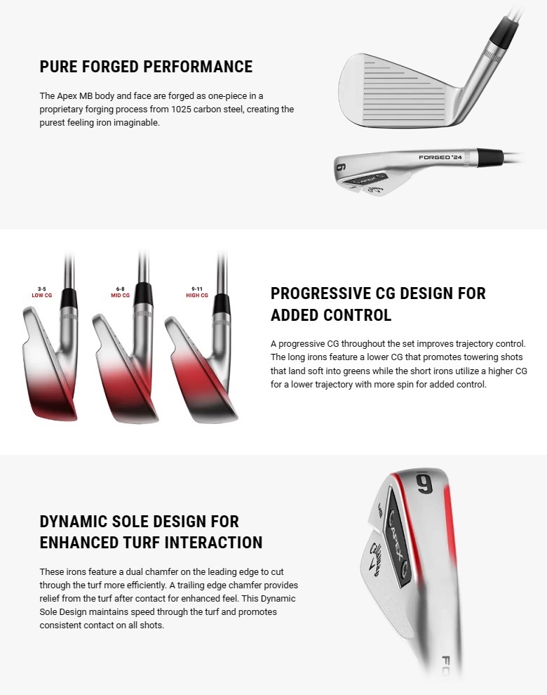 Callaway（キャロウェイ） Callaway Apex MB Ironキャロウェイ