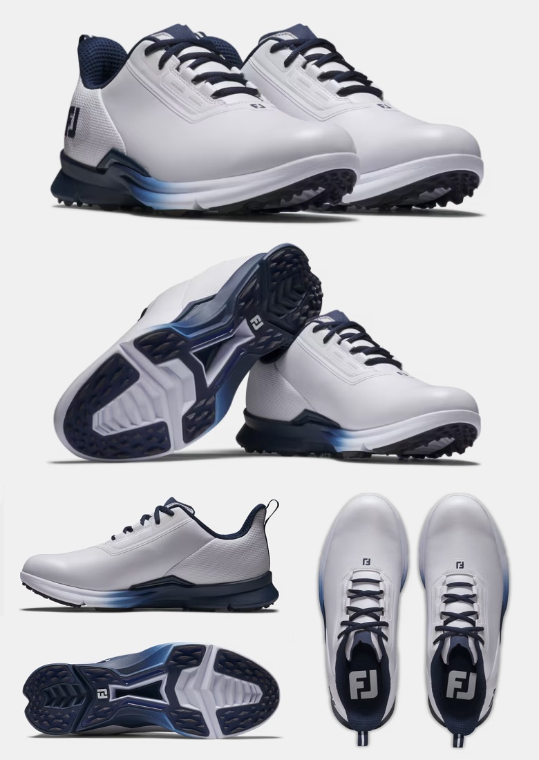 フットジョイ　ゴルフシューズ FootJoy（フットジョイ） FootJoy FJ Fuel Golf Shoes - White / Blue