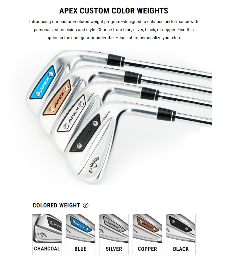 キャロウェイ レフティ 左 アイアンセット 『AI300 』カーボンシャフト Callaway（キャロウェイ） (レフティモデル)Callaway Apex Ai300 Iron