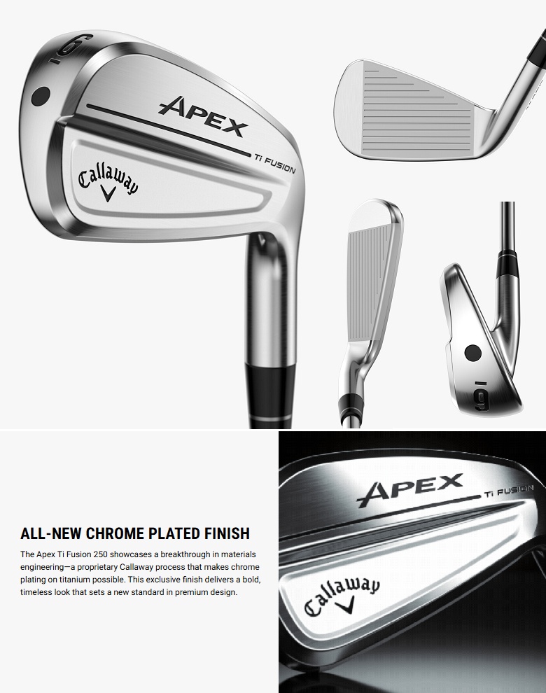 Callaway Apex Ti Fusion 250 Iron キャロウェイ エイペックス