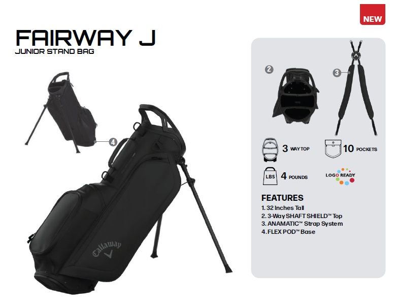 Callaway（キャロウェイ） Callaway 2026 Fairway J Stand Bag 2026