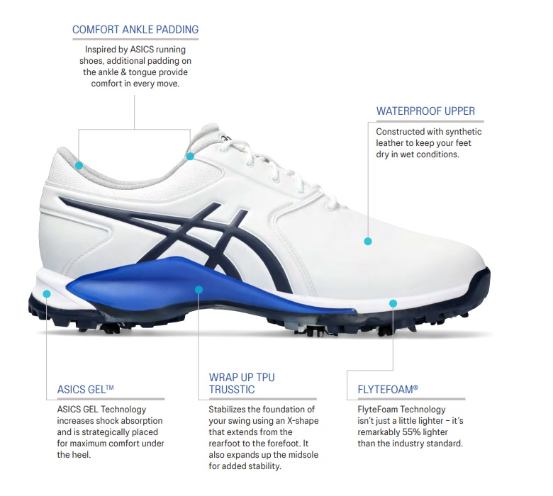 ASICS（アシックス） Asics Gel-Ace Pro M Golf Shoes ゲルエース プロ