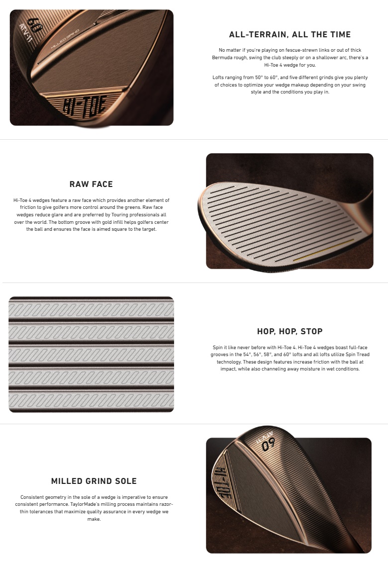 TaylorMade（テーラーメイド） TaylorMade Hi-Toe 4 Wedge ハイトゥ 4