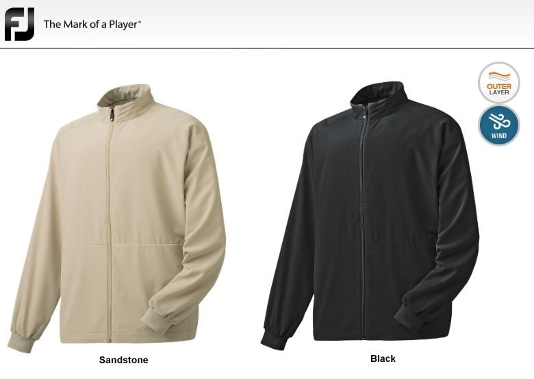 フットジョイ　フルジップ　ジャケット FootJoy（フットジョイ） Footjoy Full Zip Windshirt フルジップ