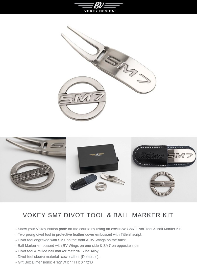 Vokey SM7 Divot Tool & Ball Marker Kit ボーケー SM7ディボット