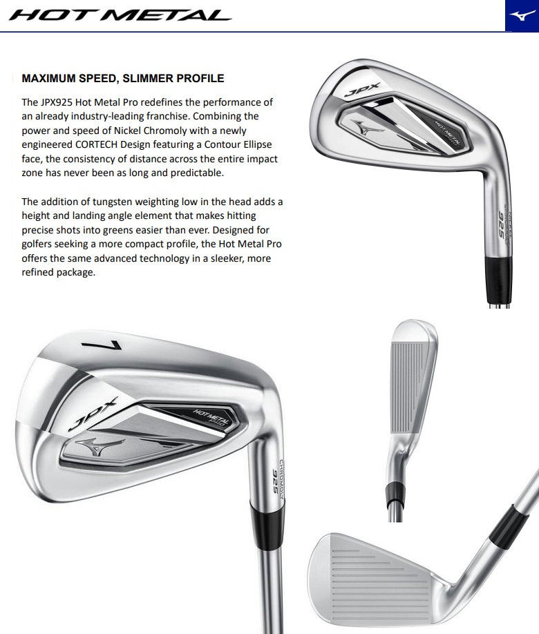 MIZUNO（ミズノ） Mizuno USA JPX925 Hot Metal Pro Iron ミズノUSA