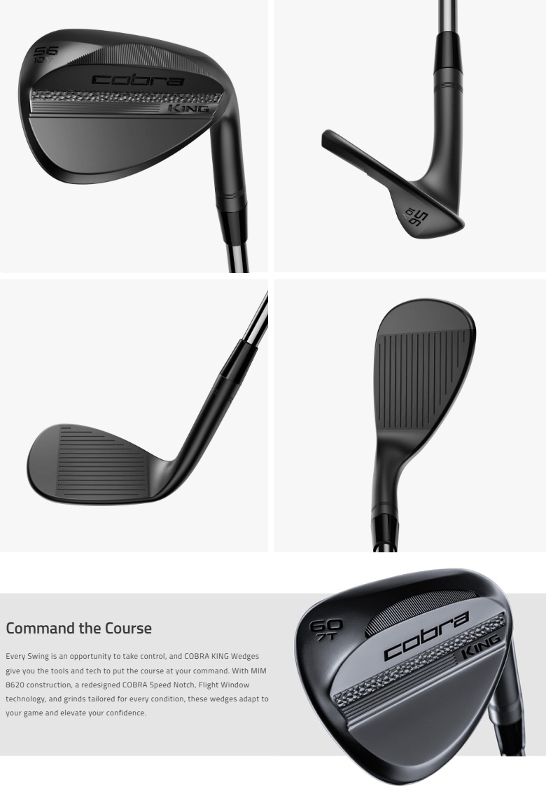 COBRA（コブラ） Cobra Golf King Black Wedge コブラゴルフ キング