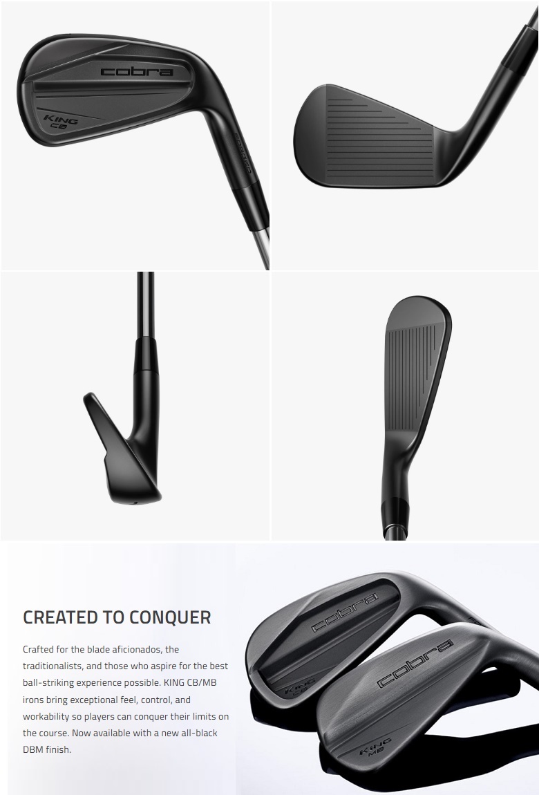 COBRA（コブラ） (単品アイアン) Cobra Golf KING CB Black Iron