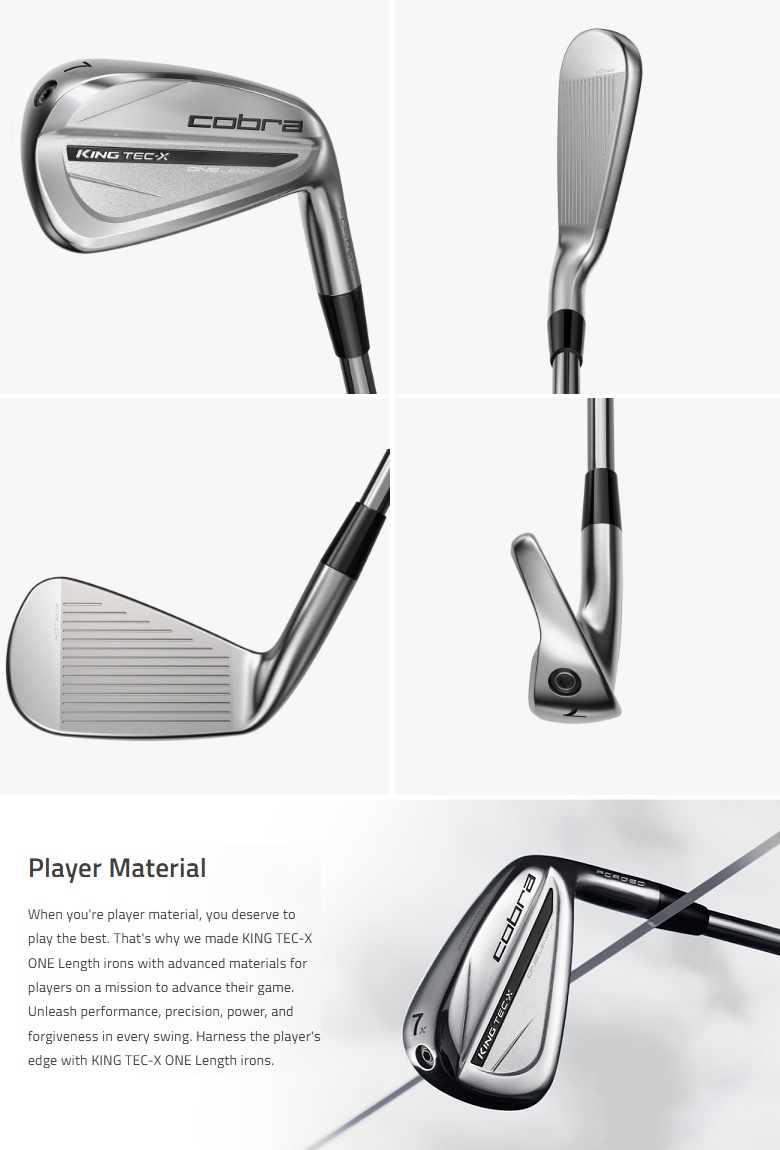 COBRA（ゴルフ） Cobra Golf 2025 King Tec X One Length Iron