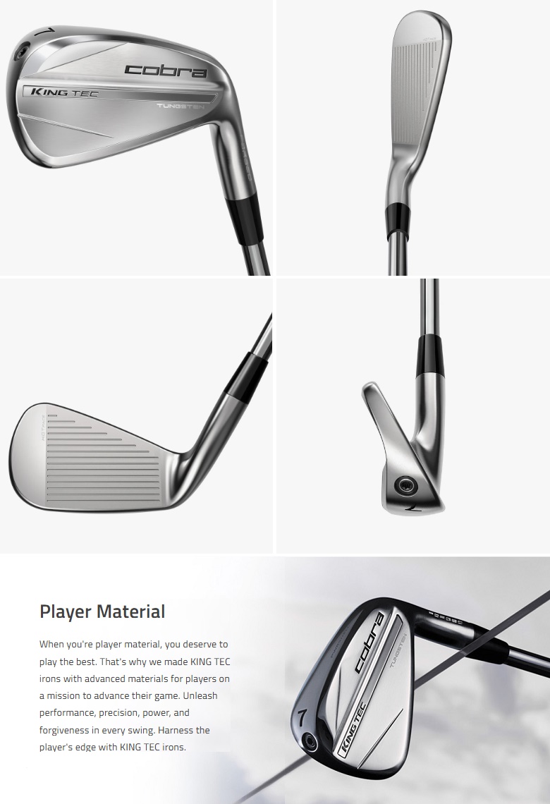 単品アイアン) Cobra Golf 2025 King Tec Iron コブラゴルフ 2025
