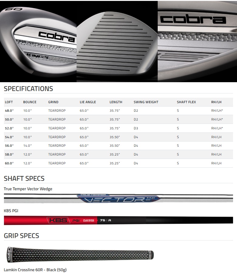 COBRA（コブラ） Cobra Golf King-X Wedge コブラゴルフ キング