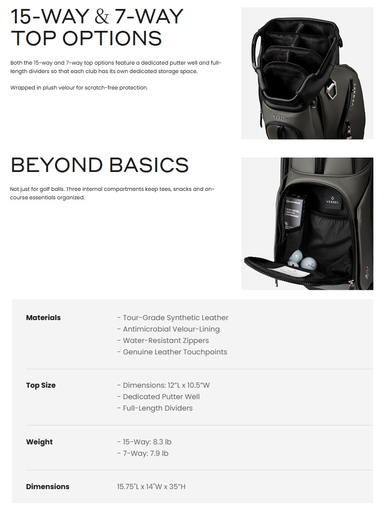 VESSEL Vessel Lux Cart II Bag ベゼル ルクス カート 2 バッグ : プロ