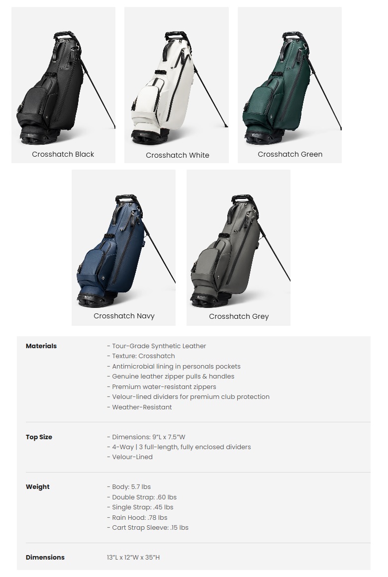 VESSEL VESSEL Lux Stand Bag ベゼル ルクス スタンドバッグ : プロ