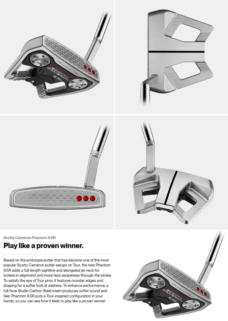 SCOTTY CAMERON 【先行予約販売】Scotty・Cameron 2026 Phantom 9.5R