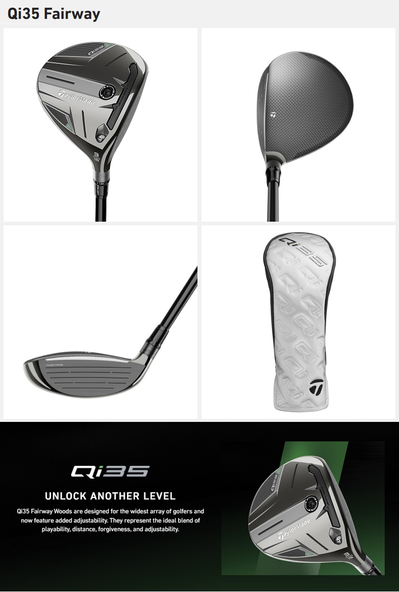 TaylorMade（テーラーメイド） TaylorMade Qi35 Fairway Wood Qi35