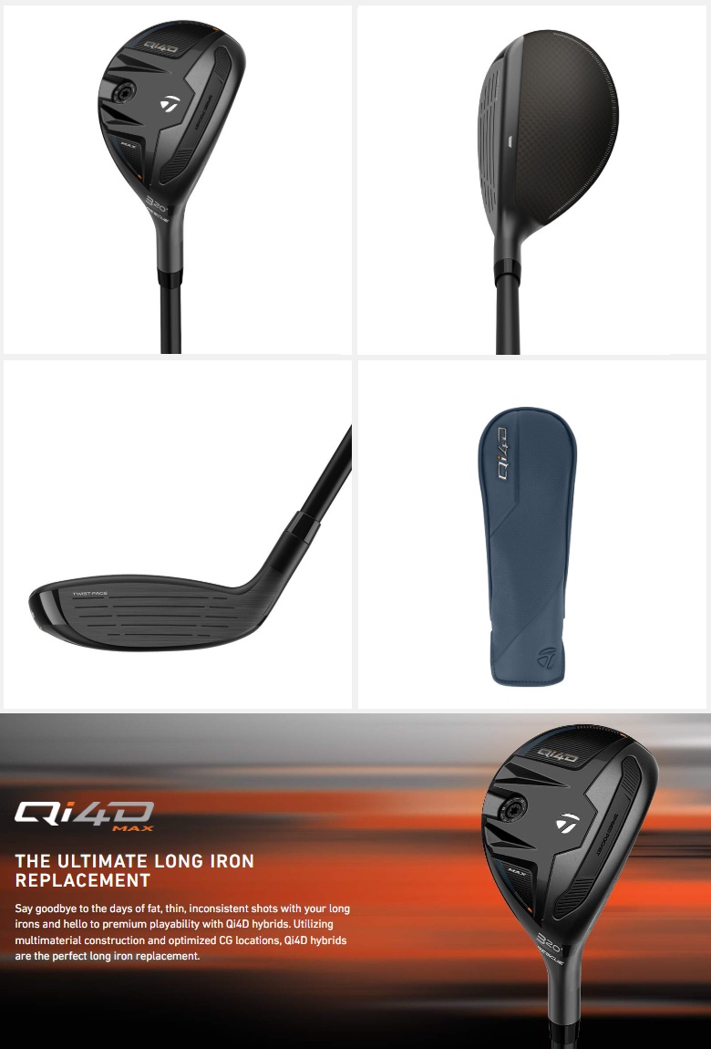 TaylorMade（テーラーメイド） TaylorMade Qi4D Max Rescue Hybrid