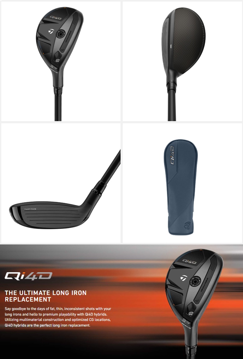 TaylorMade（テーラーメイド） TaylorMade Qi4D Rescue Hybrid Qi4D