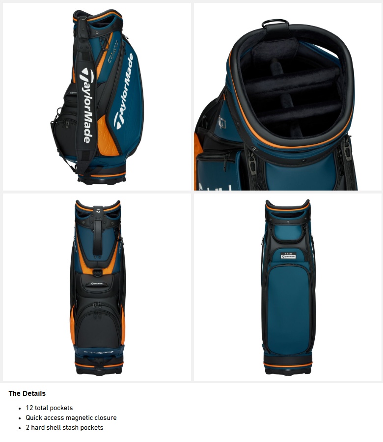 TaylorMade（テーラーメイド） TaylorMade 2026 Qi4D Staff Bag 2026