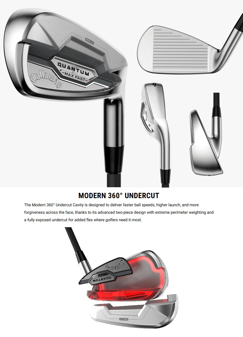 Callaway（キャロウェイ） Callaway Quantum Max Fast Iron クアンタム